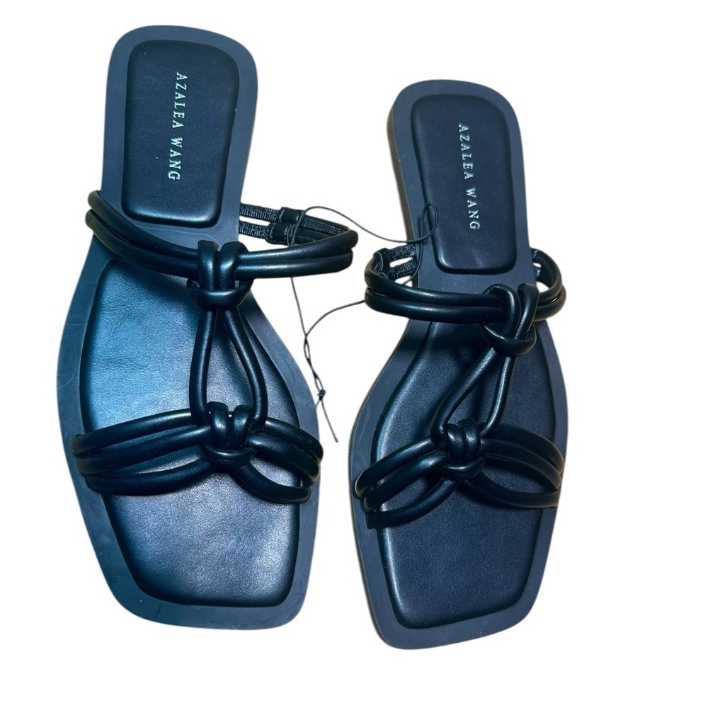 NEW Azalea Wang Black Sandals